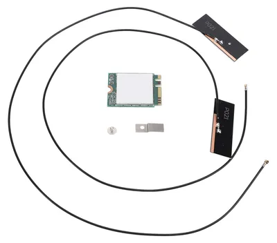 Image de Carte WiFi 344 T77H644 WiFi 5, interface M.2, module WiFi PCB 1 200 Mbps pour Windows 7, 8, 10 et 11, avec antennes intégrées