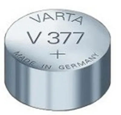 Produktbild von Varta - Batterie -Taste -Zelle V377 Uhr | Blasen Sie ein 1 Stück | 10 Stück