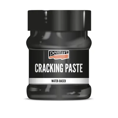 Obrázok produktu pre PENTART Pasta na praskanie, 230 ml, čierna