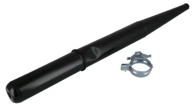 Zdjęcie produktu dla Wydech - Enduro, czarny, 2. jakosc - dla Simson S51, S70, S53, S83 Enduro