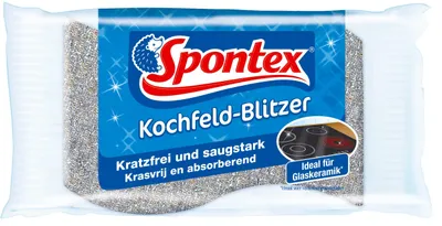 Produktbild von Spontex Reinigungsschwamm Glaskeramik Kochfeld kratzfrei saugstark 1 Stück