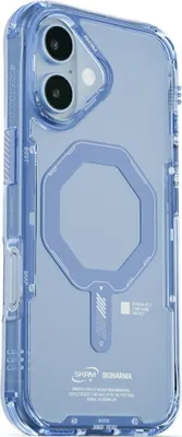 Image de Étui Skinarma Saido pour iPhone 17 Chargement magnétique Bleu
