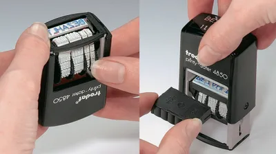 Produktbild von trodat Datumstempel Printy Dater 4850 konfigurierbar