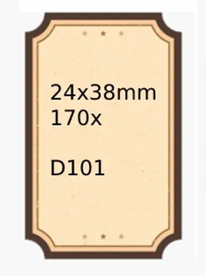 Produktbild von NIIMBOT Etiketten Aufkleber für D101 24*38mm 170 stücke