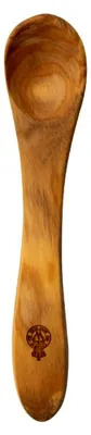 Produktbild von Eierlöffel 12 cm aus Olivenholz – Robuster, langlebiger Löffel für Eier und Dessert – Umweltfreundlich und hochwertig – Hergestellt in Deutschland