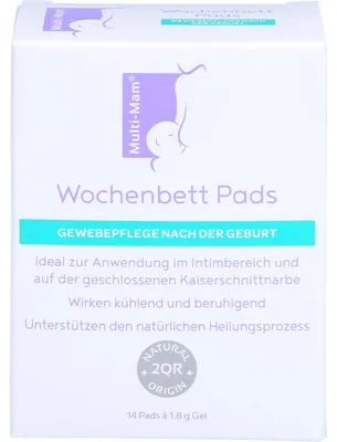 Produktbild von Multi-Mam Wochenbett Pads Gewebepflege nach der Geburt, 14 St. Einlagen