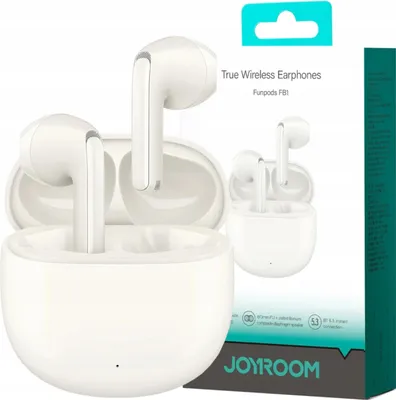 Zdjęcie produktu dla JOYROOM Belaidės ausinės Joyroom TWS JR-FB1 smėlio spalvos