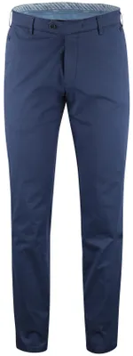 Produktbild von Blaue Hose Flatfront Modell Meyer normale Passform