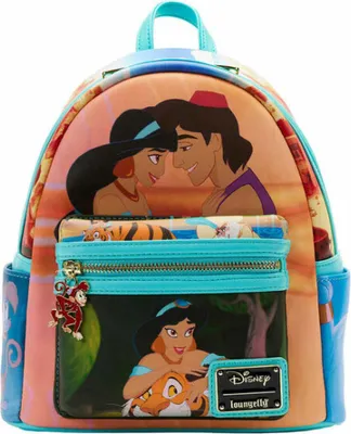 Image de Loungefly Disney Aladdin - Plecak Premium Jasmina 25cm dla fanów Disney'a