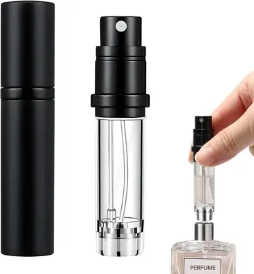 Imagen del producto de Atomizador de perfume recargable, de 5 ml, color , ideal para llevar