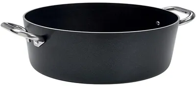 Alu-Bratpfanne 20 cm, antihaftbeschichtet, 2 Griffe