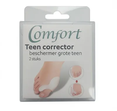 Imagen del producto de Corrector para el dedo gordo, protector para el dedo gordo - 2 unidades
