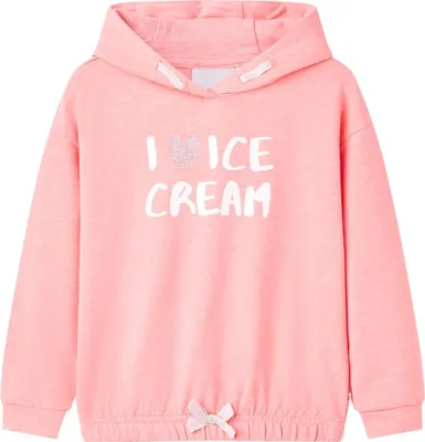 Produktbild von Kinder-Kapuzenpullover Hellrosa 116