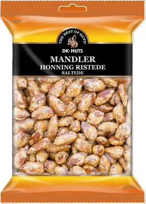 Produktbild von DK Nuts Mandeln mit Honig geröstet 300g