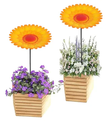 Image de Solidchoice - 2 parasols de protection solaire pour petites plantes