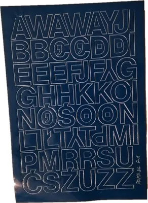 Immagine prodotto di Lettere e numeri autoadesivi