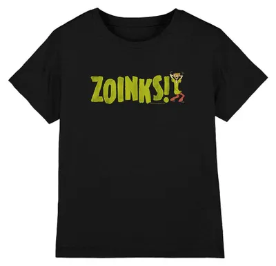 Produktbild von Scooby Doo - "Zoinks" T-Shirt für Kinder TV41159 (152-158) (Schwarz)