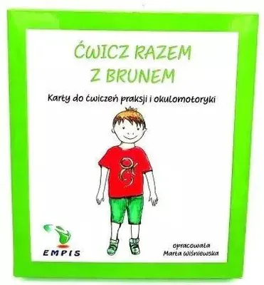 Image de Ćwicz razem z Brunem Karty do ćwiczeń Wiśniewska
