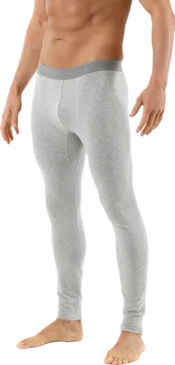 Produktbild von ALBERT KREUZ Lange Unterhose für Herren aus Baumwolle in grau mélange, 05/M