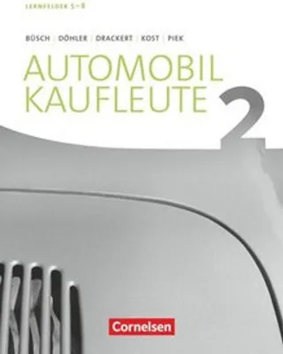 Produktbild von Automobilkaufleute Band 2: Lernfelder 5-8 - Fachkunde