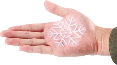 Obrázek produktu pro sada 135 samolepek sněhových vloček, zimní kouzlo pro vaše dekorace - SNOWFLAKE