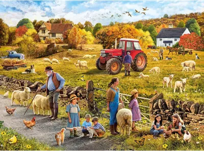 Obrázok produktu pre Gibsons Happy Harvest, 1000 kusov