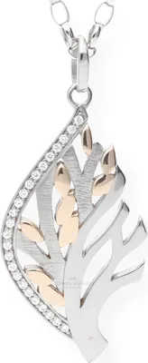 Produktbild von JuwelmaLux Anhänger Silber 925 Lebensbaum mit Zirkonia JL20-02-0252