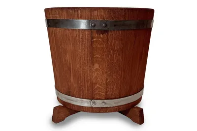 Immagine prodotto di Vaso rotondo in rovere 10 litri
