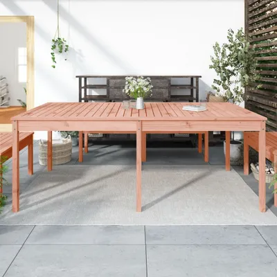 Produktbild von ZMH Gartentisch 203,5x100x76 cm Massivholz Douglasie