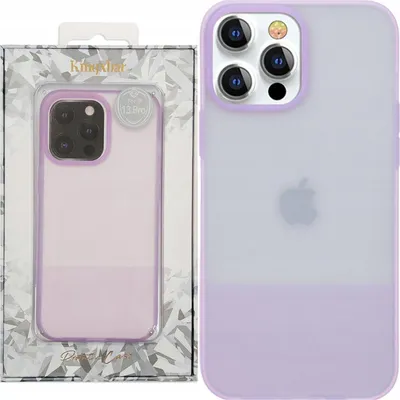 Immagine prodotto di Kingxbar Serie Plain Custodia Cover per Iphone 13 Pro Max Custodia in silicone Viola