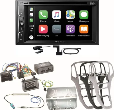 Produktbild von Pioneer AVH-Z3200DAB Carplay Bluetooth Digitalradio Einbauset für Opel Astra J
