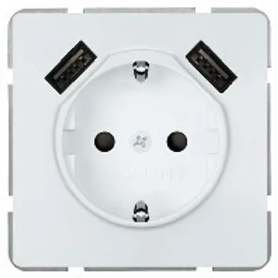 Obrázek produktu pro SCHUKO se 2 USB - Zásuvka 5UB1870-0TW01