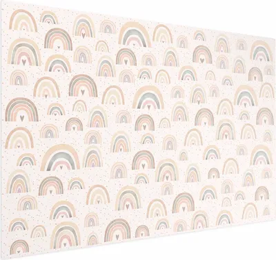 Produktbild von Posterpapier Poster - Rainbows and Hearts 42x29.7 cm Für Kinder e-A-10133-ao-a