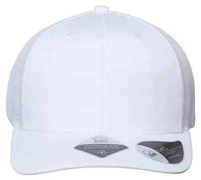 Imagen del producto de Atlantis Headwear - Gorra trucker "Bryce" LT1245 (talla única) (blanca)