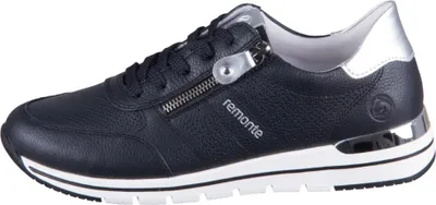 Produktbild von Remonte Damen Sneaker aus Glattleder perforierte Oberfläche TR-Sohle R6705, Größe:38 EU, Farbe:Blau