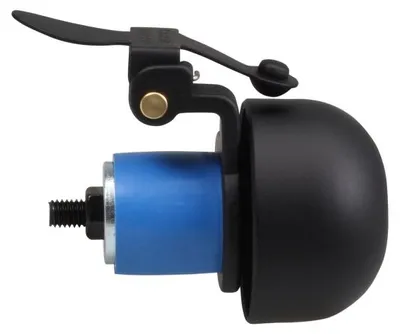 Produktbild von Crane Bell Fahrradklingel ENE Edge Barend Lenkerendkappenklingel All black schwarz