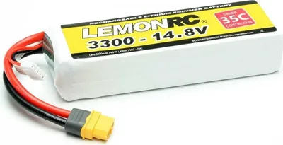 Zdjęcie produktu dla Akumulator LiPo Pichler LEMONRC 3300 – 14,8 V (35C) / 15726