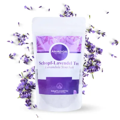 Schopflavendel Tee geschnitten 50 g - Anadoa Naturhaus