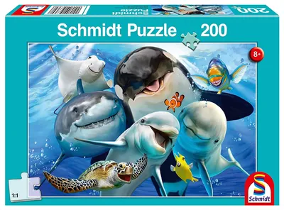 Image de Schmidt Spiele 56360 Puzzle Amis sous-marins - 200 pièces