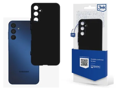 Produktbild von 3mk Matt Hülle für Samsung Galaxy A15 5G - Schwarz Handyhülle