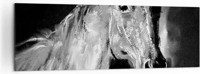 Produktbild von Bild auf Leinwand - Leinwandbild - Pferd Natur Tier - 160x50cm - Wand Bild - Wanddeko - Wandbilder - Leinwanddruck - Bilder - Kunstdruck - Wanddekoration - Leinwand bilder - Wandkunst - AB160x50-3426