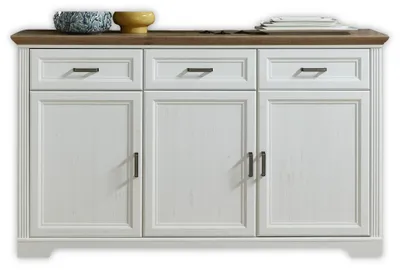 Produktbild von Sideboard JASMIN Pinie weiß Nachbildung