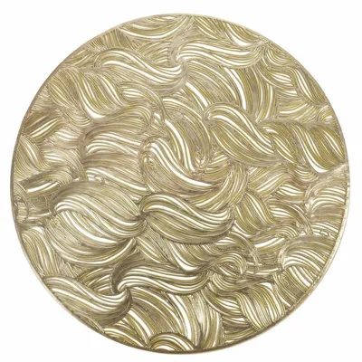 Productafbeelding van Eurofirany tafelset, onderzetters, 38 cm, rond, goud, decoratief
