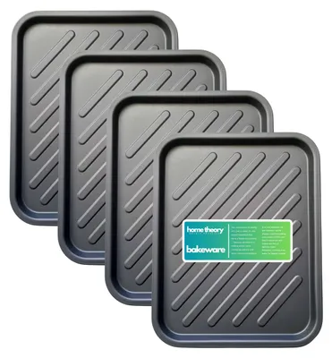 Backblech-Set antihaftbeschichtet 38 cm 2er-Pack spülmaschinengeeignet