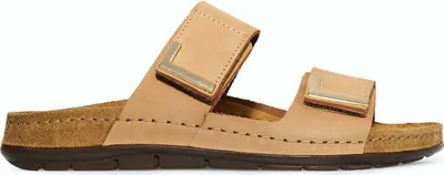 Immagine prodotto di Rohde 6294-72 scarpe da uomo, mulo, pelle, moka, larghezza G, plantare morbido - sandalo / mulo da uomo, marrone, pelle (pelle spazzolata)