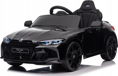 Immagine prodotto di Ekspand | Auto elettrica BMW M4 - Nera - Con telecomando - Ruote in EVA - Lusso per bambini