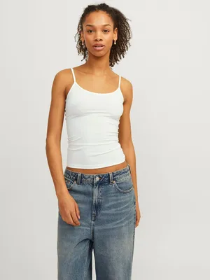 Immagine prodotto di Jack & Jones Saga Str Jjxx Maglietta senza maniche Bianco M Donna Bianco M