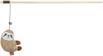 Produktbild von TRIXIE 45676, Katze, Stabspielzeug, Braun, Plüsch, Polyester, Holz, 380 mm