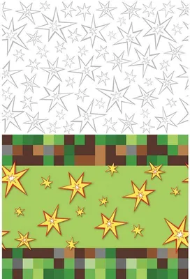 Produktbild von TNT Pixel Party Tischdecke 2,4 x 1,4m
