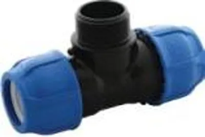Zdjęcie produktu dla Trójnik PE 25MM - GZ 3/4 - HJ/PE1012